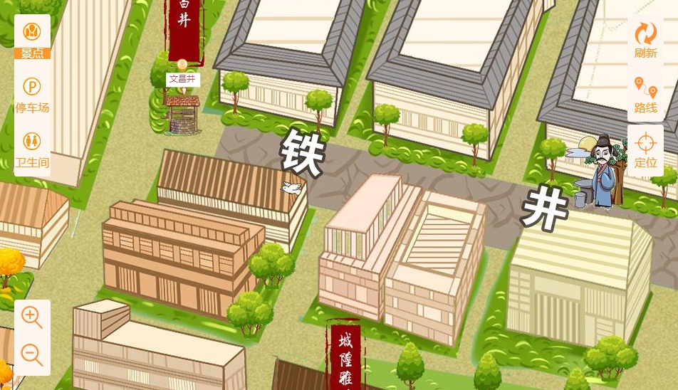 荔城智慧景区：手绘地图与语音导览的完美融合