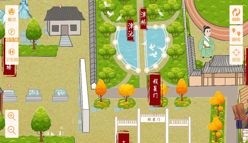 荔城手绘地图景区语音讲解导览系统：智慧景区建设的基石